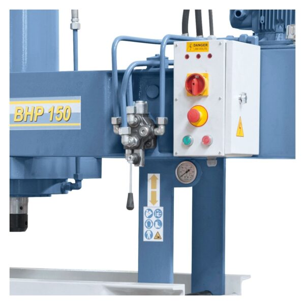 Prensa de taller hidráulica motorizada con cilindro móvil BHP 200 - Imagen 5