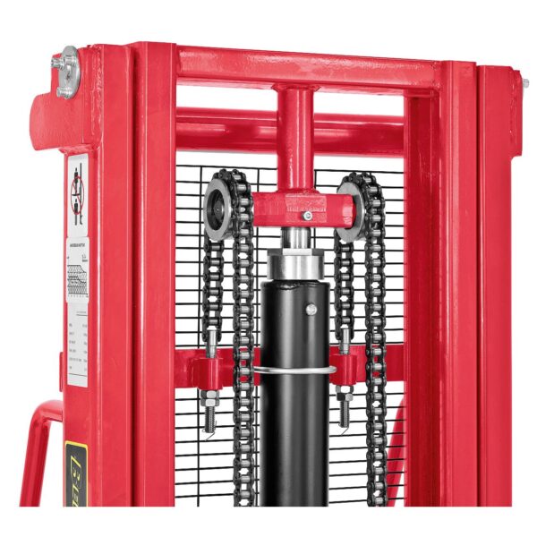 Apilador manual hidráulica MHS 1000 - 2,5, 1000 kg a 2500 mm - Imagen 3