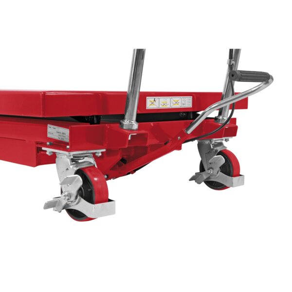 Mesa elevadora manual de tijera de tablero grande TG 500 - Imagen 4