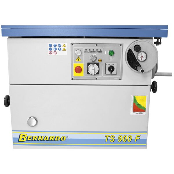 Fresadora tupi con husillo inclinable con mesa escuadradora deslizante TS 900 F - Imagen 12