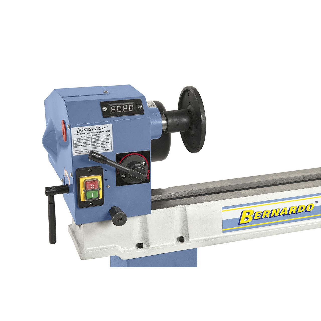 Torno para madera con copiador / DBK1500 400V / Torno para madera