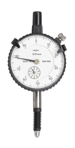 Comparador Reloj comparador de precisión 10 x 0,01 mm, protegido contra polvo