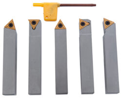 Juego de herramientas de torno Juego de herramientas de torneado con cuchilla reversible HM 16 mm