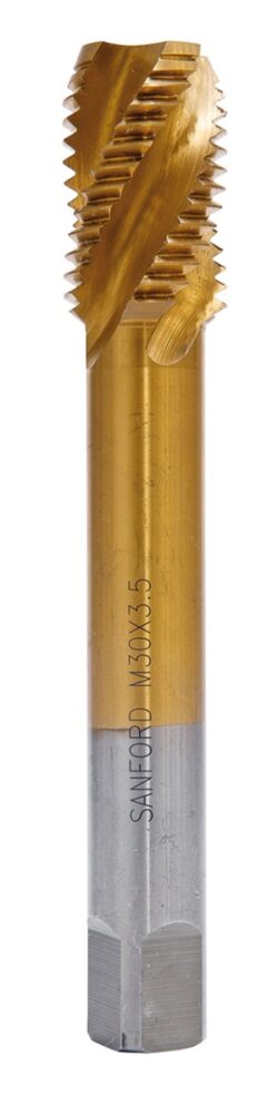 Accesorio para roscadoras Macho de roscar de cobalto para máquinas HSSE M30
