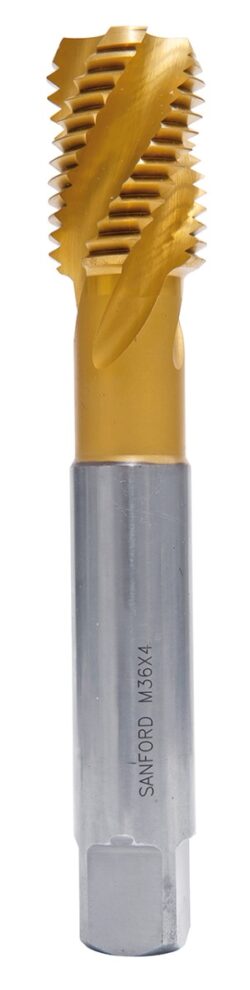 Accesorio para roscadoras Macho de roscar de cobalto para máquinas HSSE M36