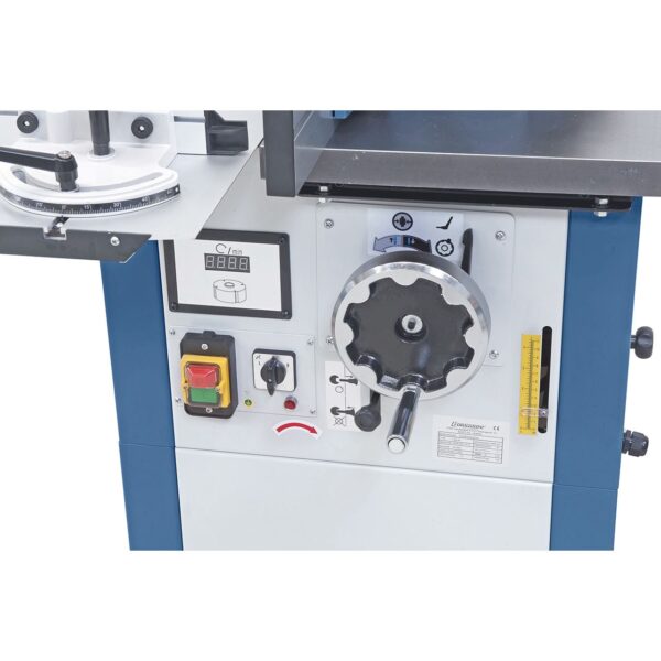 Fresadora tupi para madera con mesa escuadradora deslizante T 500 PF - 400 V - Imagen 3