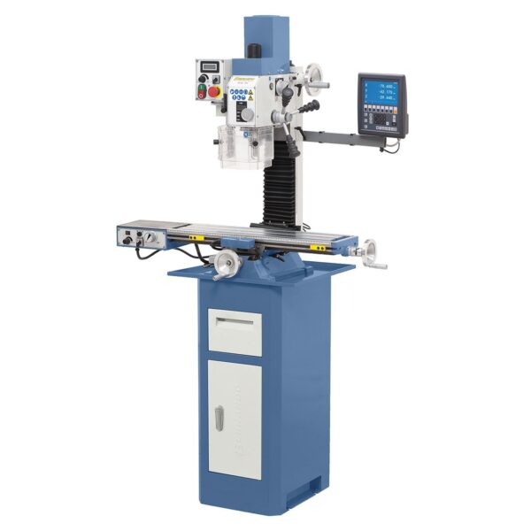 Taladro Fresadora KF 25 Pro Con Avance Y Indicator De Posición Bernardo