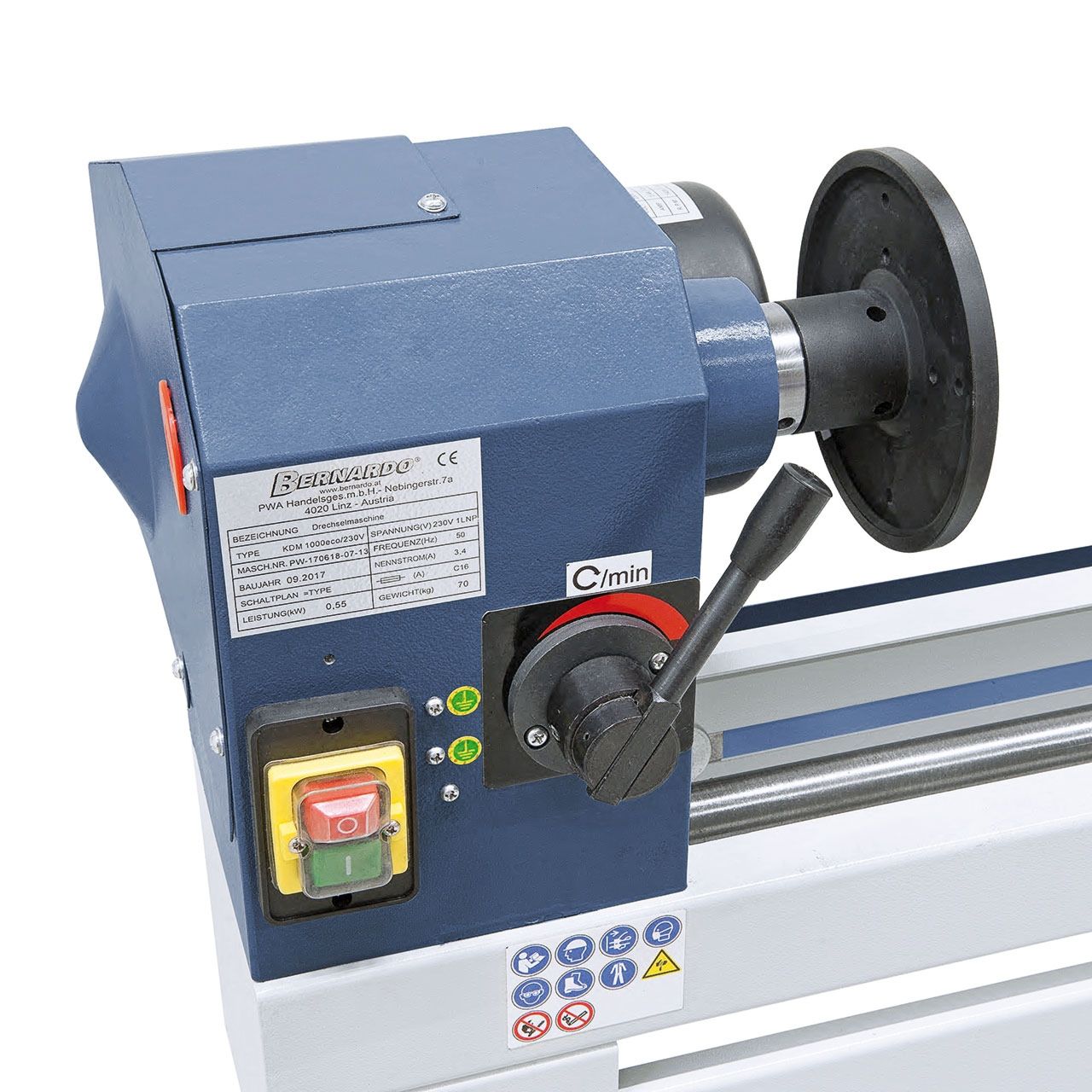 Torno copiador de madera KDM 1000 eco - 230 V