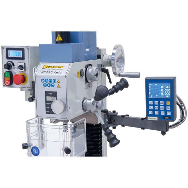 Taladro fresadora KF 25 L Vario con visualizador de contas en 3 ejes DT 40 - Imagen 10