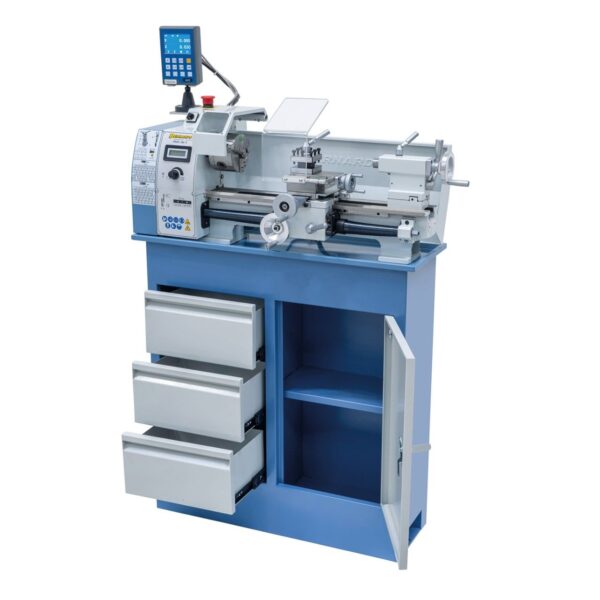 Torno metal sobremesa Profi 400 V / 230 V incl. visualizador de cotas en 2 ejes DT 40 - Imagen 2