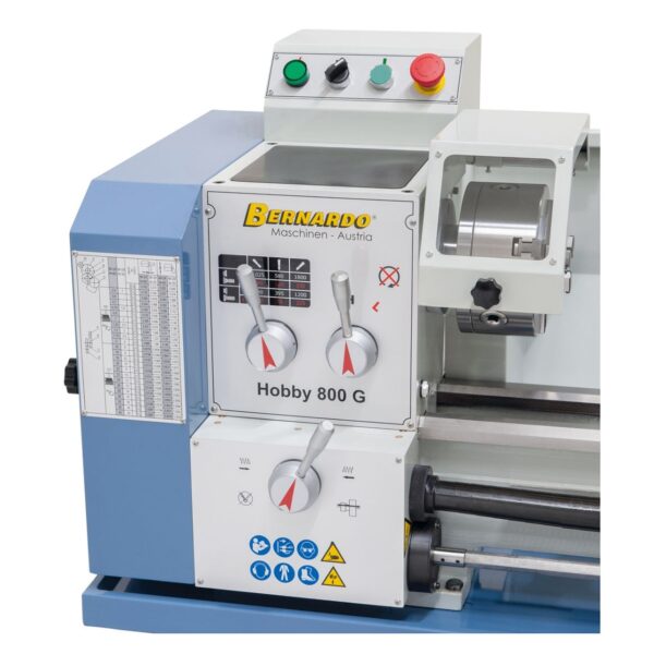 Torno profesional Hobby 800 G / 400 V - Imagen 3