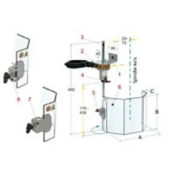 Dispositivos de protección para Máquina de taladrar