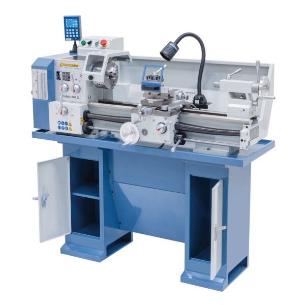 Torno metal sobremesa Hobby 800 G / 400 V con Visualizador de contas en 3 ejes DT40 - Imagen 2