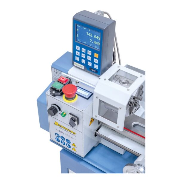 Torno de sobremesa Hobby 350 Top / 230 V inkl. 2-Achs Digitalanzeige DT 40 - Imagen 8