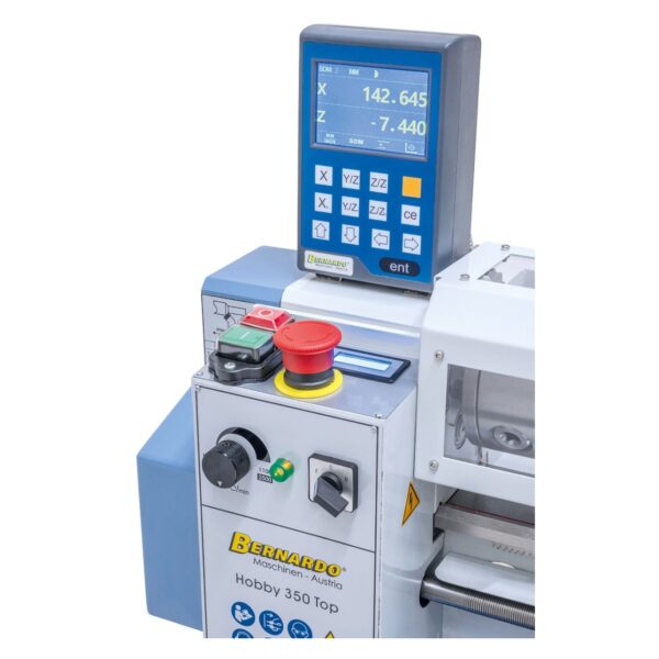 Torno de sobremesa Hobby 350 Top / 230 V inkl. 2-Achs Digitalanzeige DT 40 - Imagen 9