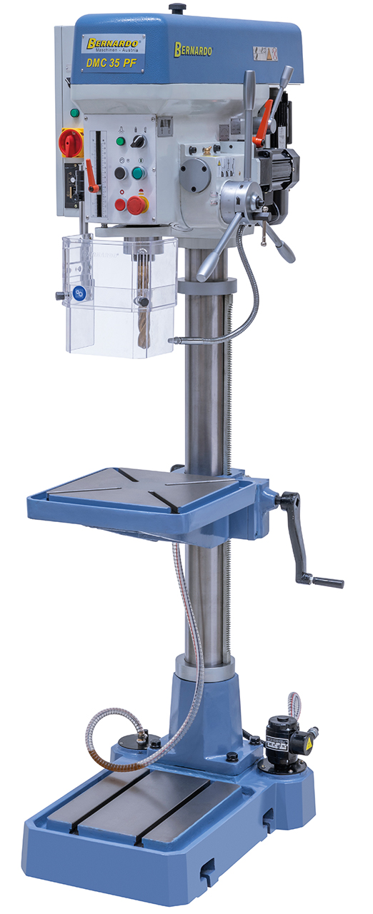 Taladro de columna con transmisión por correa trapezoidal DMC 35 PF