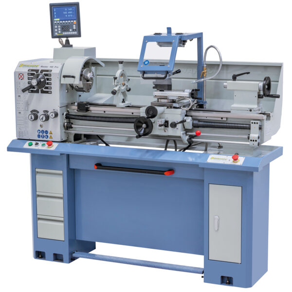 Torno de precisión Master 165 Pro con visualizador de contas en 3 ejes ES-12 V