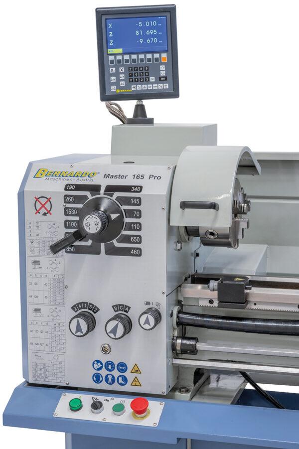 Torno de precisión Master 165 Pro con visualizador de contas en 3 ejes ES-12 V - Imagen 2