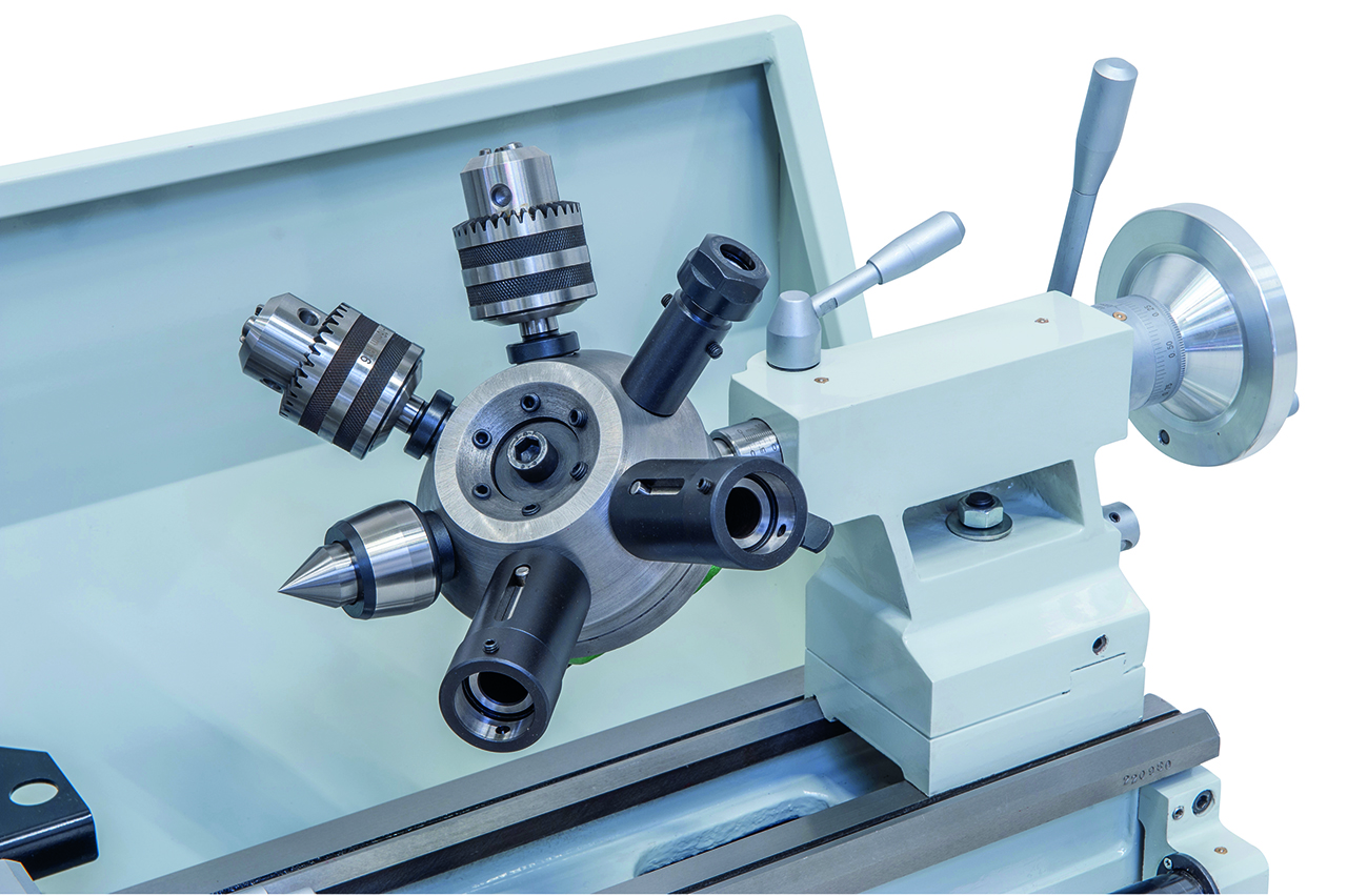 Torno para metal Bernardo Hobby 910 G 400 V con visualizador digital de 3 ejes ES-12 V - Imagen 11