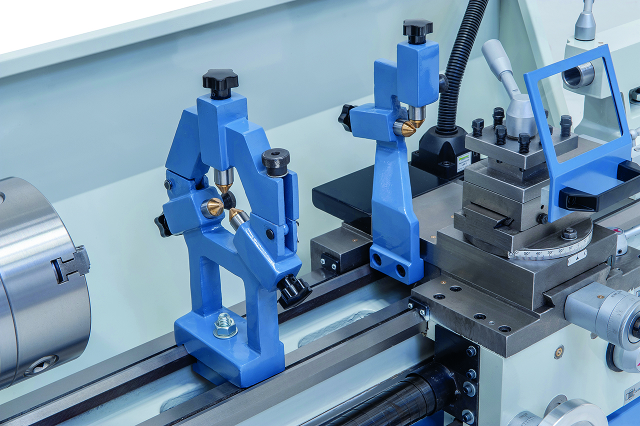 Torno para metal Bernardo Hobby 910 G 400 V con visualizador digital de 3 ejes ES-12 V - Imagen 9